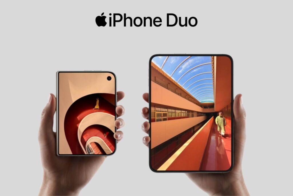Cách bảo vệ màn hình gập iPhone Duo đúng chuẩn kỹ thuật và bền bỉ 5 iPhone Duo sở hữu màn hình gập OLED 7,6 inch với kính UTG kép và lớp phủ nano-texture giúp giảm chói, hạn chế nếp gấp.