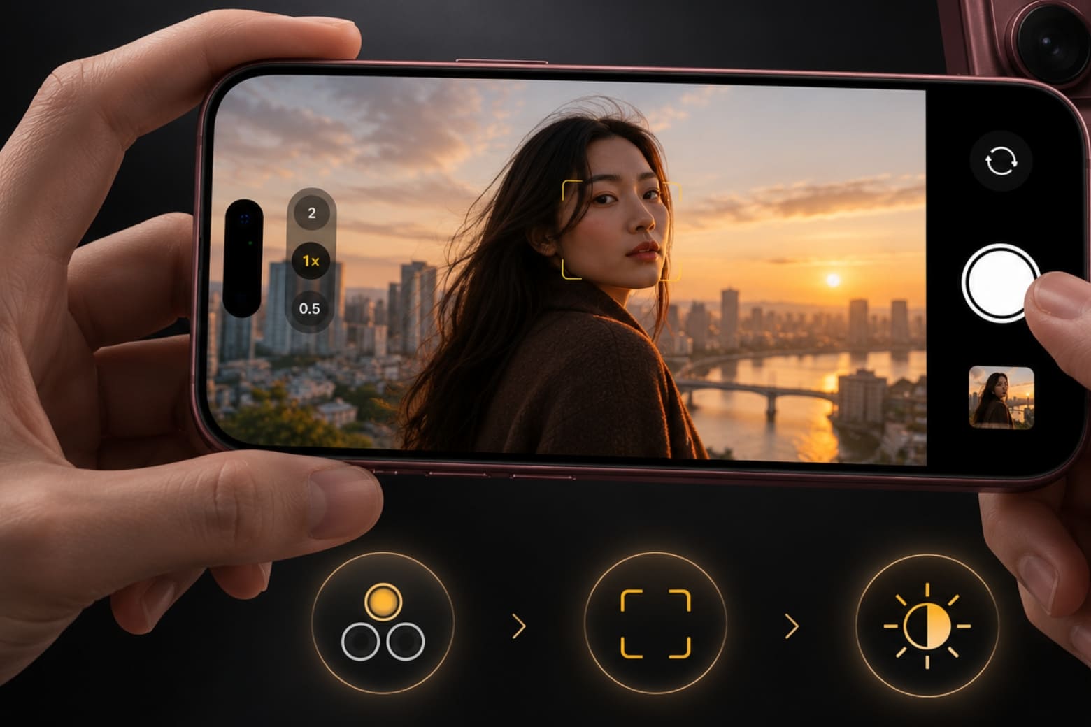 Cách chỉnh camera iPhone 18 Pro Max chụp hình đẹp theo từng tình huống 11 Chỉnh camera theo bối cảnh giúp ảnh đẹp tự nhiên và hiệu quả