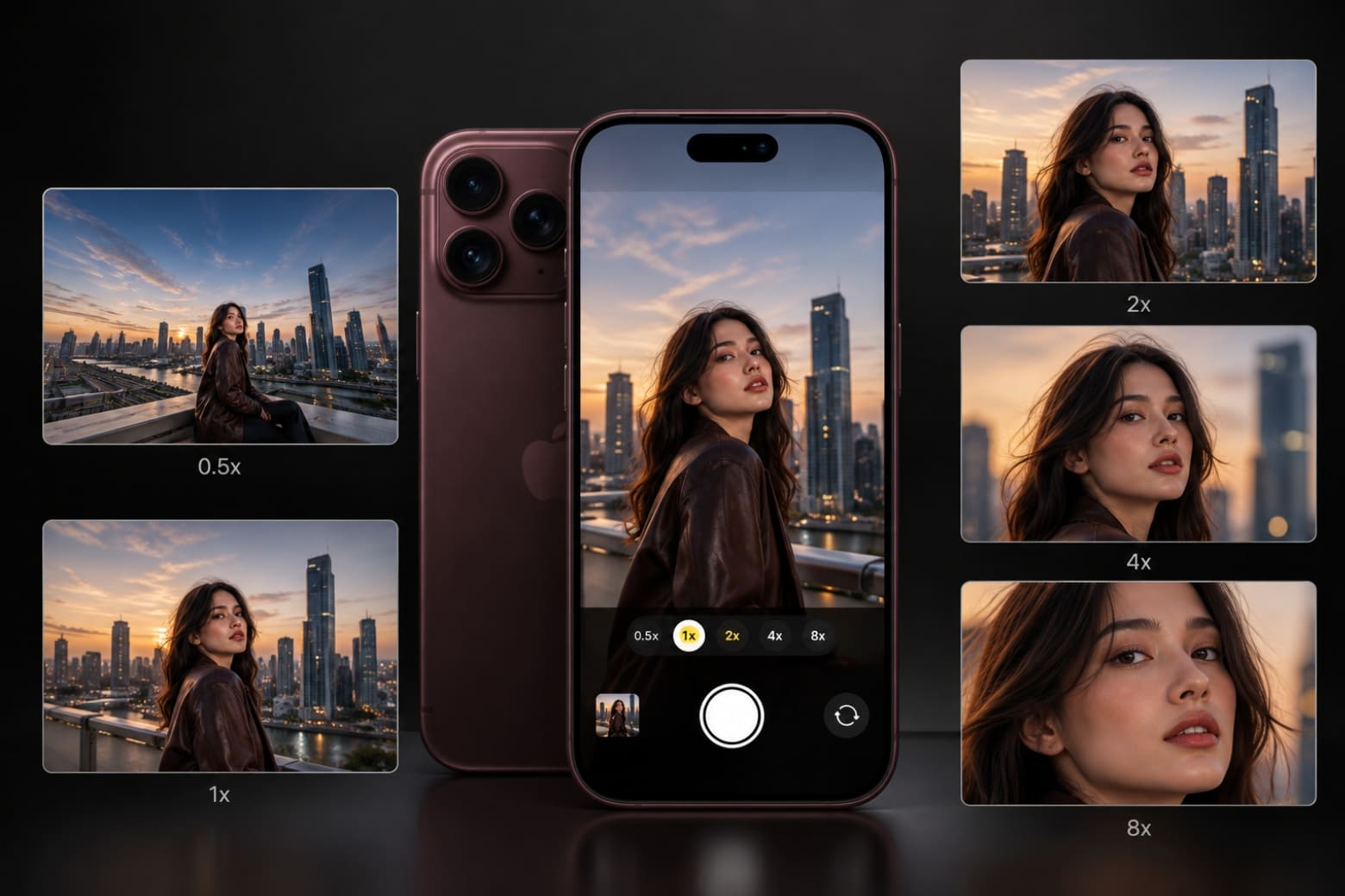 Cách chỉnh camera iPhone 18 Pro Max chụp hình đẹp theo từng tình huống 20 Tiêu cự 4x hoặc 8x giúp tiếp cận chủ thể từ xa
