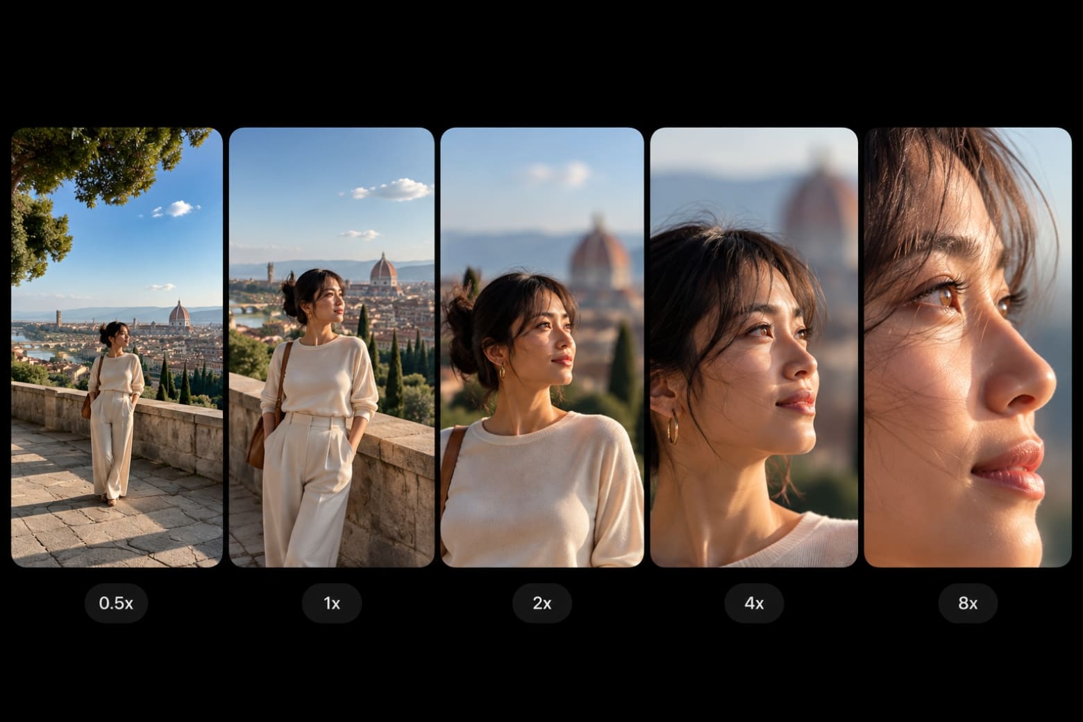Cách chỉnh camera iPhone 18 Pro Max chụp hình đẹp theo từng tình huống 12 Chọn đúng tiêu cự giúp kiểm soát bố cục và chủ thể tốt hơn