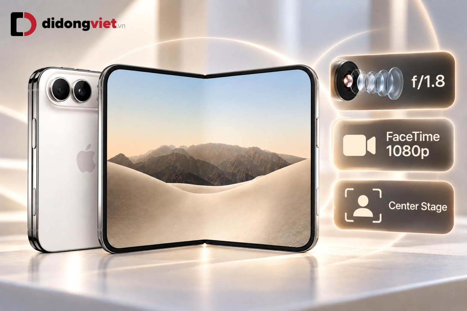 Camera ẩn dưới màn hình iPhone Duo: Phân tích thông số và công năng sử dụng 8 Camera ẩn dưới màn hình iPhone Duo hỗ trợ FaceTime
