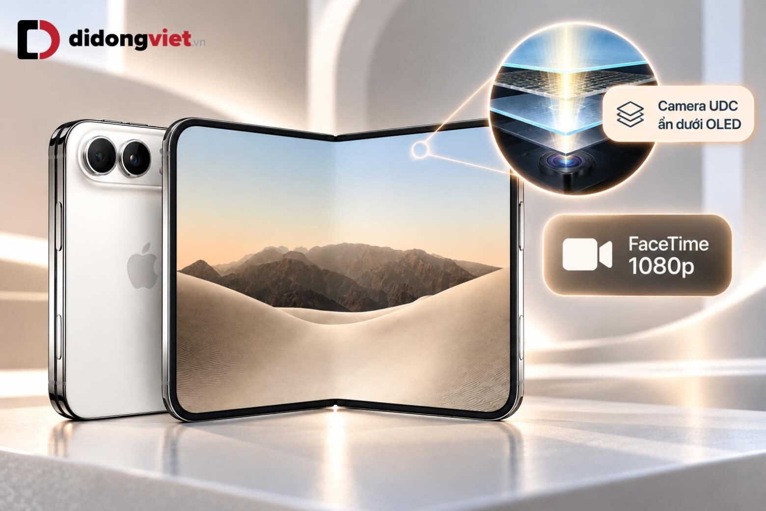 Camera ẩn dưới màn hình iPhone Duo: Phân tích thông số và công năng sử dụng 9 Camera ẩn dưới màn hình iPhone Duo so với camera ngoài