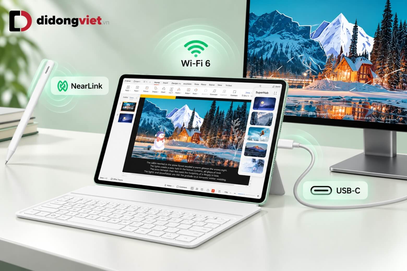 Cấu hình HUAWEI MatePad 11.5 S 2026: Kirin T92C, màn hình 144Hz 18 Cấu hình HUAWEI MatePad 11.5 S 2026 kết nối NearLink