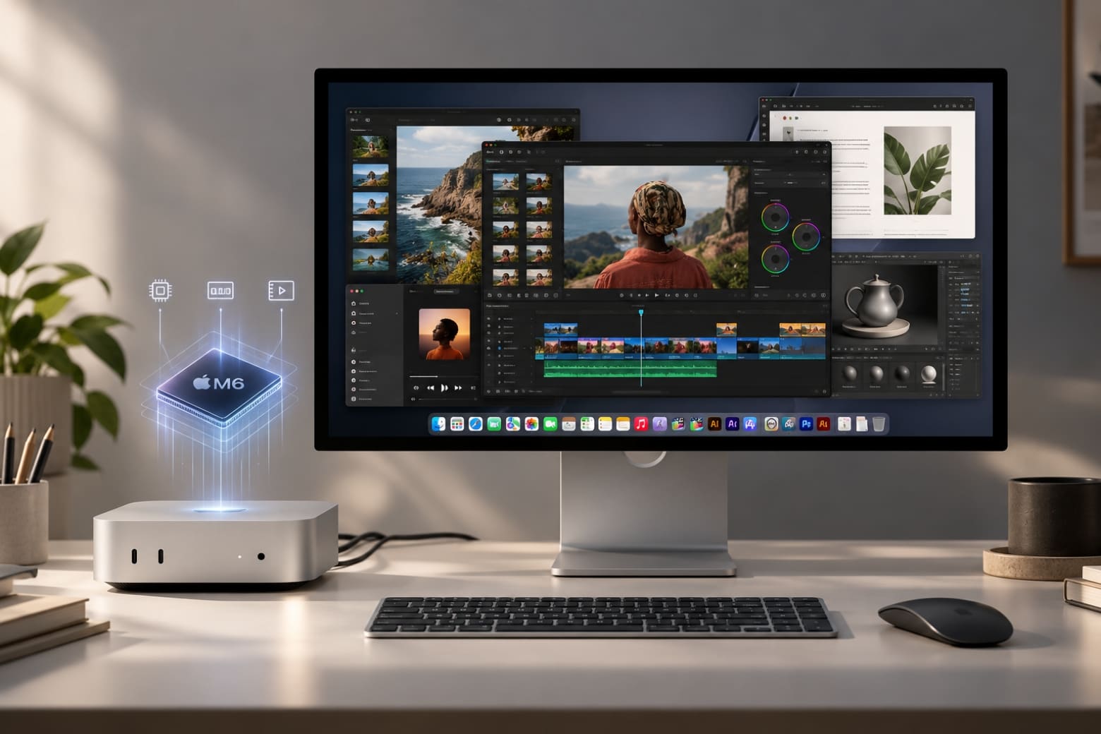 Cấu hình Mac mini M6 chi tiết: Thông số chip, RAM, SSD và hiệu năng 11 Khám phá toàn bộ thông số phần cứng Mac mini M6