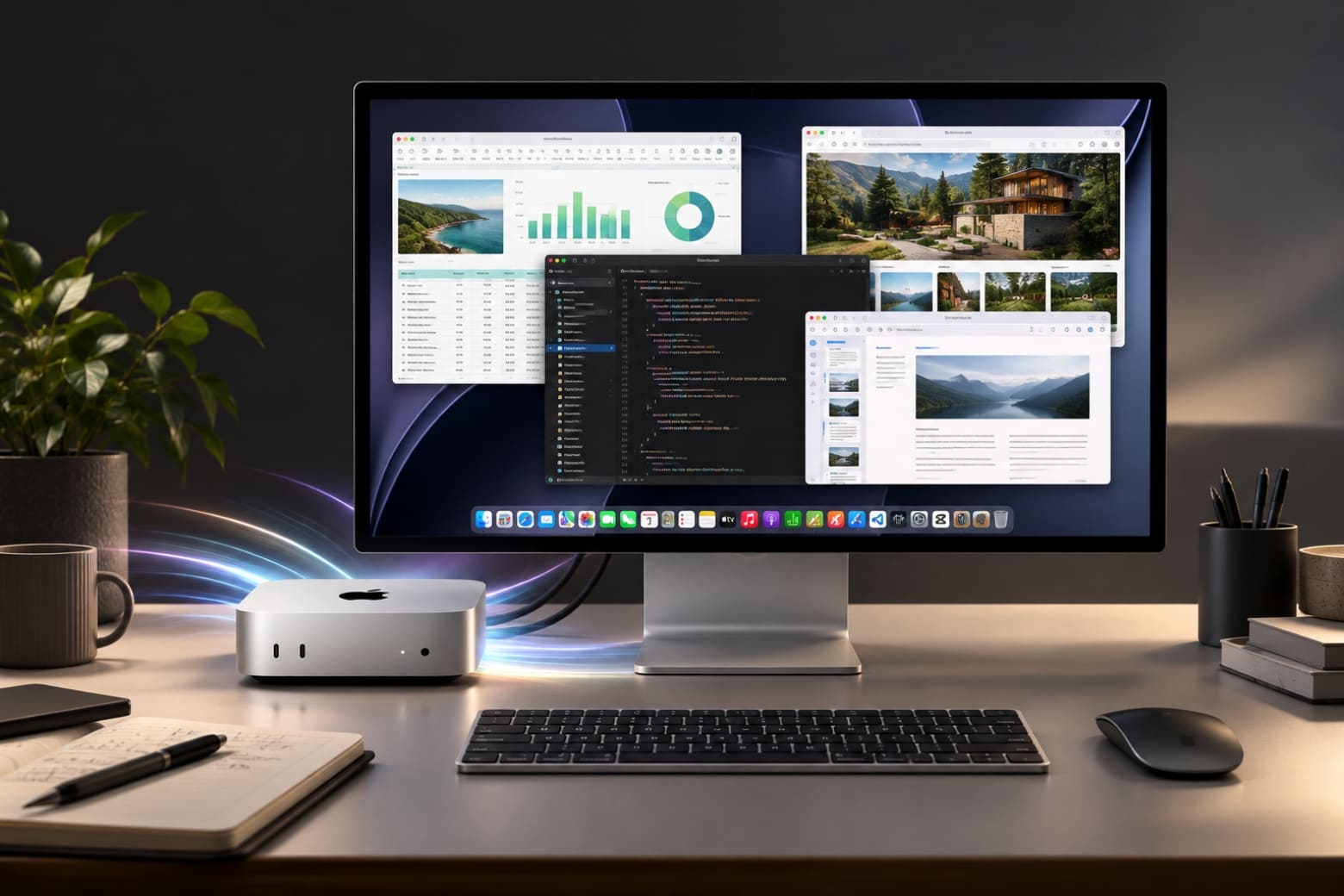 Cấu hình Mac mini M6 chi tiết: Thông số chip, RAM, SSD và hiệu năng 12 CPU 12 lõi cân bằng hiệu năng và tiết kiệm điện