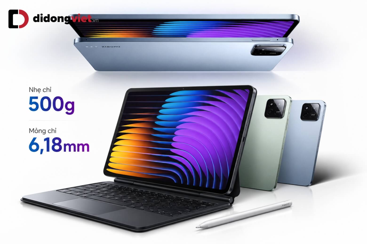 Cấu hình Xiaomi Pad 7: Snapdragon 7+ Gen 3, màn hình 3.2K 144Hz 7 Cấu hình Xiaomi Pad 7 với thiết kế kim loại mỏng nhẹ