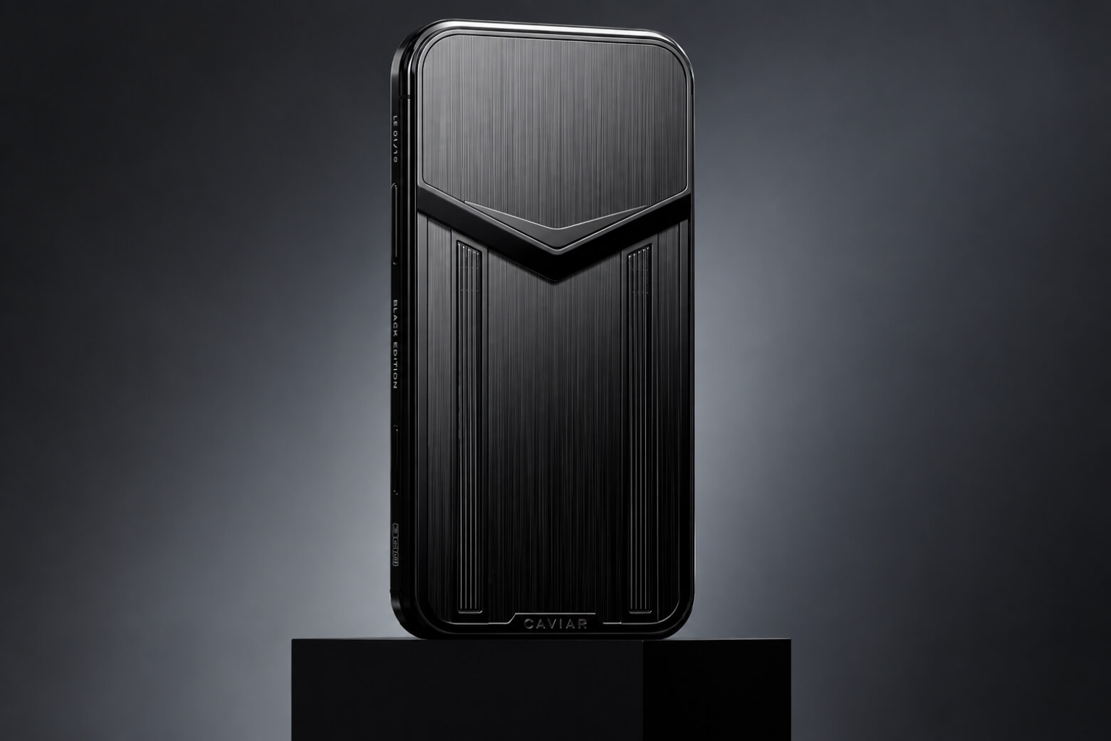 Caviar ra mắt iPhone 18 Pro Black Edition với thiết kế titan đen, giới hạn 19 chiếc 7 Caviar iPhone 18 Pro Black Edition Supersonic không camera