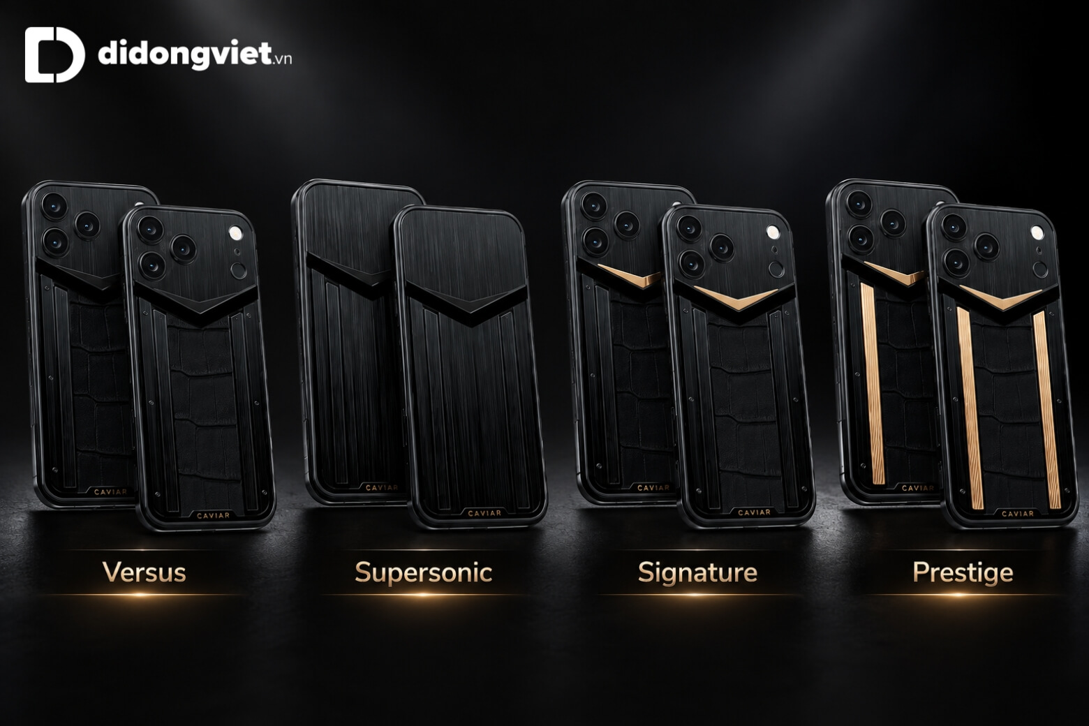 Caviar ra mắt iPhone 18 Pro Black Edition với thiết kế titan đen, giới hạn 19 chiếc 6 Caviar iPhone 18 Pro Black Edition với bốn phiên bản