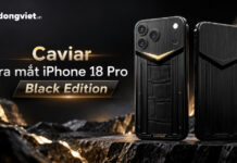 Caviar Ra Mắt Iphone 18 Pro Black Edition