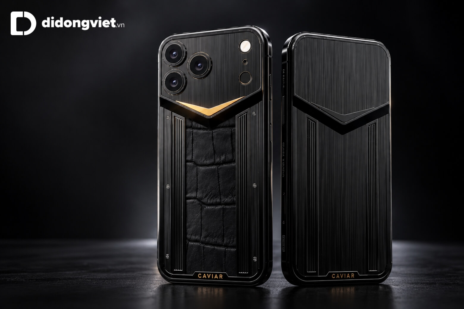 Caviar ra mắt iPhone 18 Pro Black Edition với thiết kế titan đen, giới hạn 19 chiếc 5 Caviar ra mắt iPhone 18 Pro Black Edition titan đen