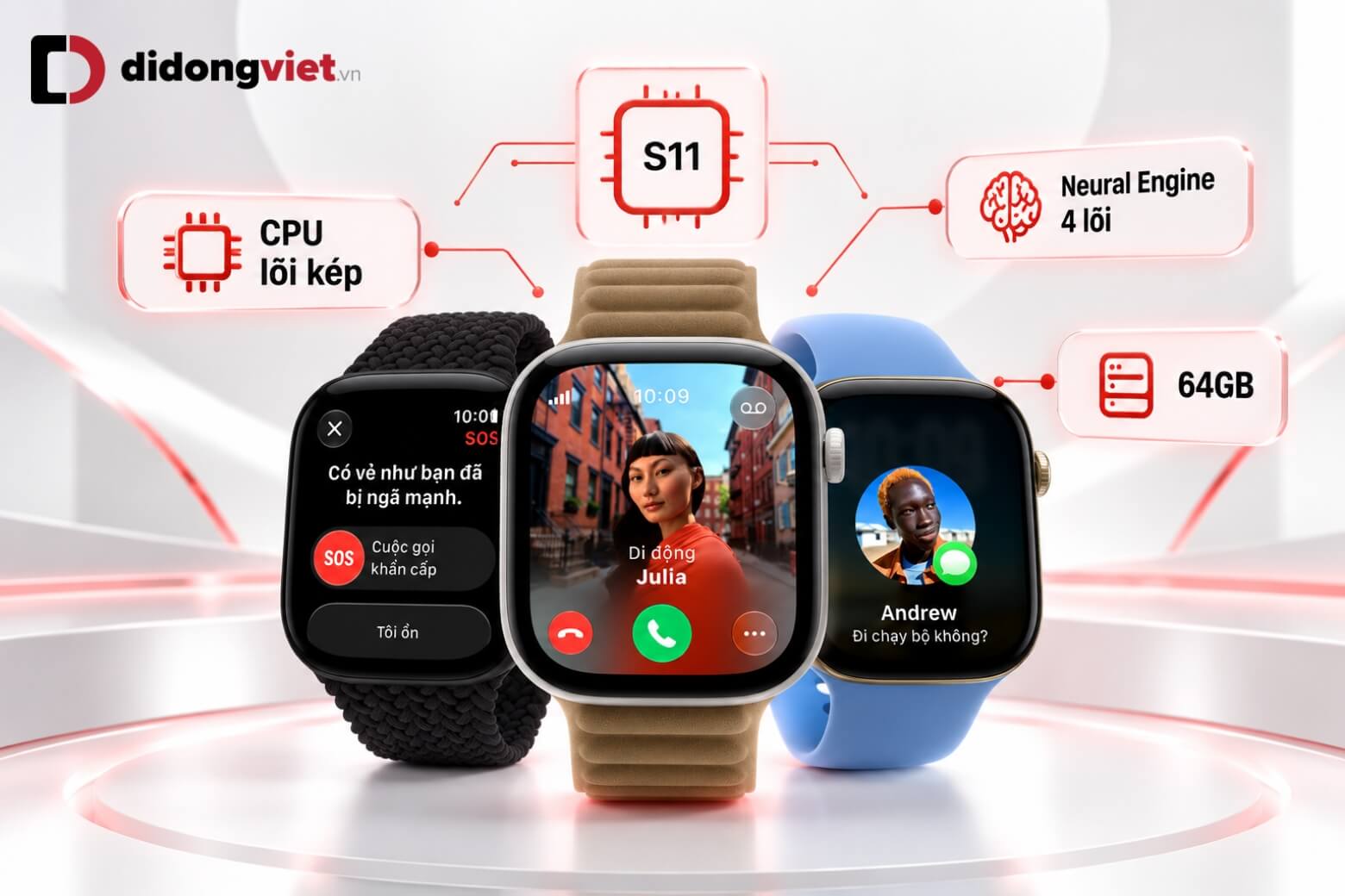 Chip S11 có gì mới và có đáng nâng cấp từ Apple Watch đời cũ? 6 Chip S11 có gì mới trên Apple Watch Series 12