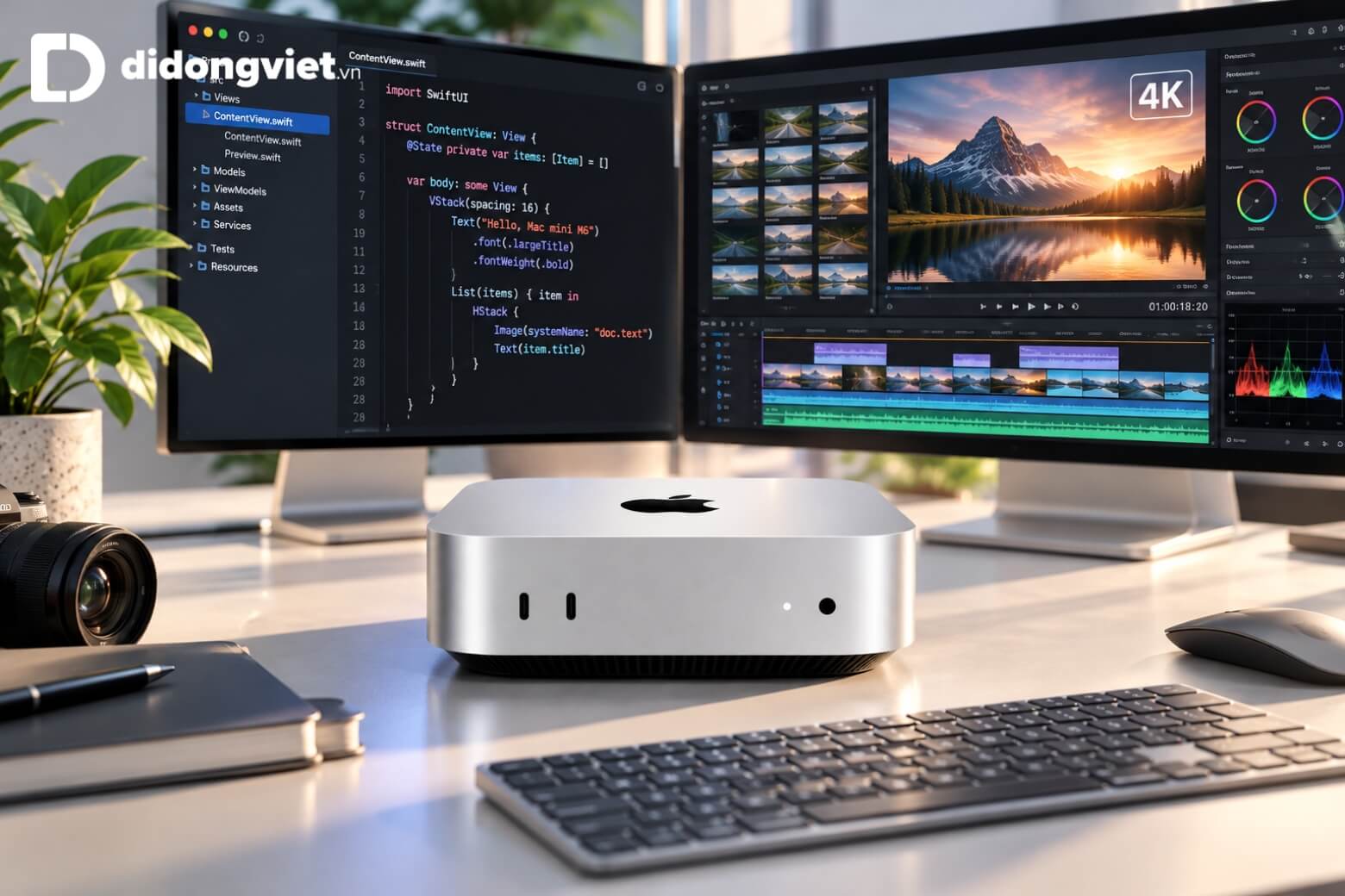 Có nên mua Mac mini M6: Đánh giá hiệu năng, cấu hình và đối tượng phù hợp 11 Có nên mua Mac mini M6 cho lập trình đồ họa