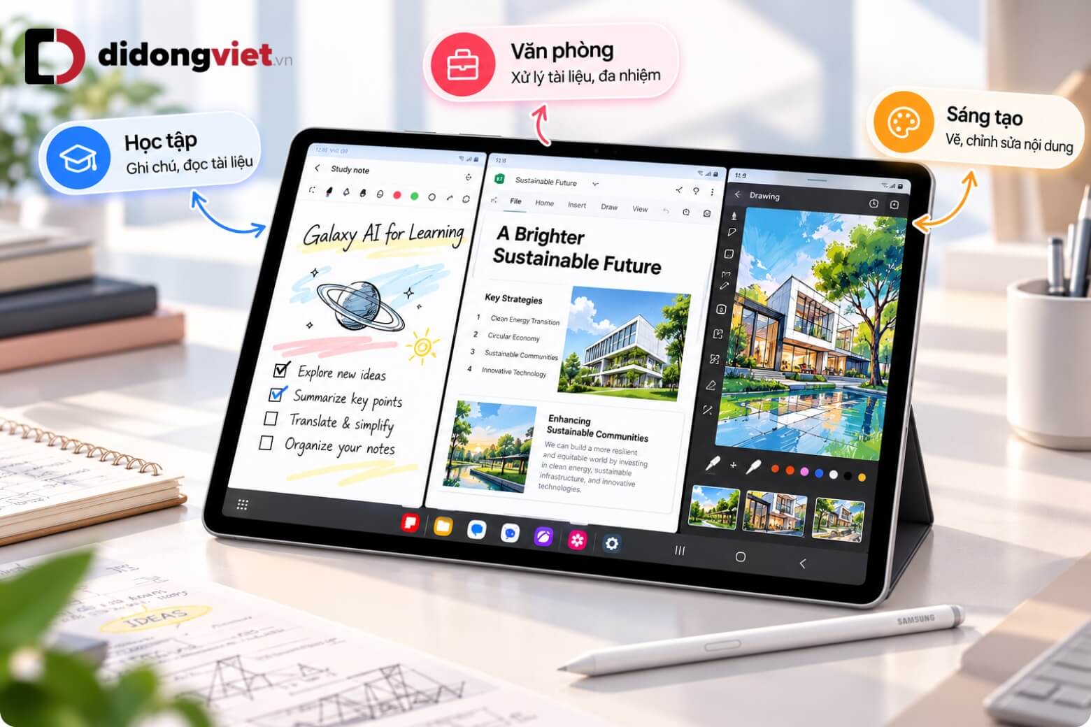 Có nên mua Samsung Galaxy Tab S12 Plus? Phù hợp với những ai? 14 Có nên mua Samsung Galaxy Tab S12 Plus đối tượng phù hợp