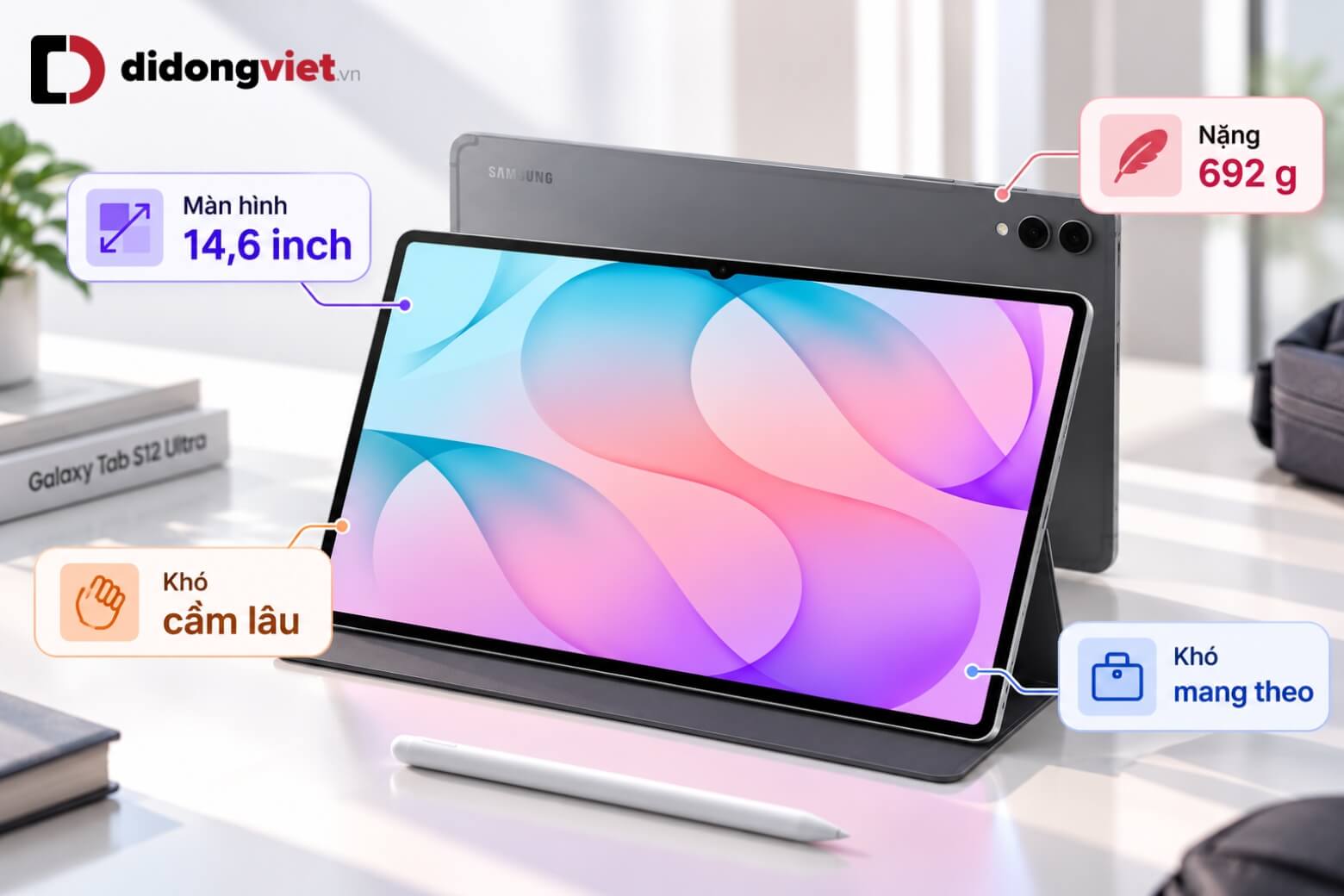 Có nên mua Samsung Galaxy Tab S12 Ultra cho công việc, sáng tạo? 13 Có nên mua Samsung Galaxy Tab S12 Ultra điểm cần cân nhắc