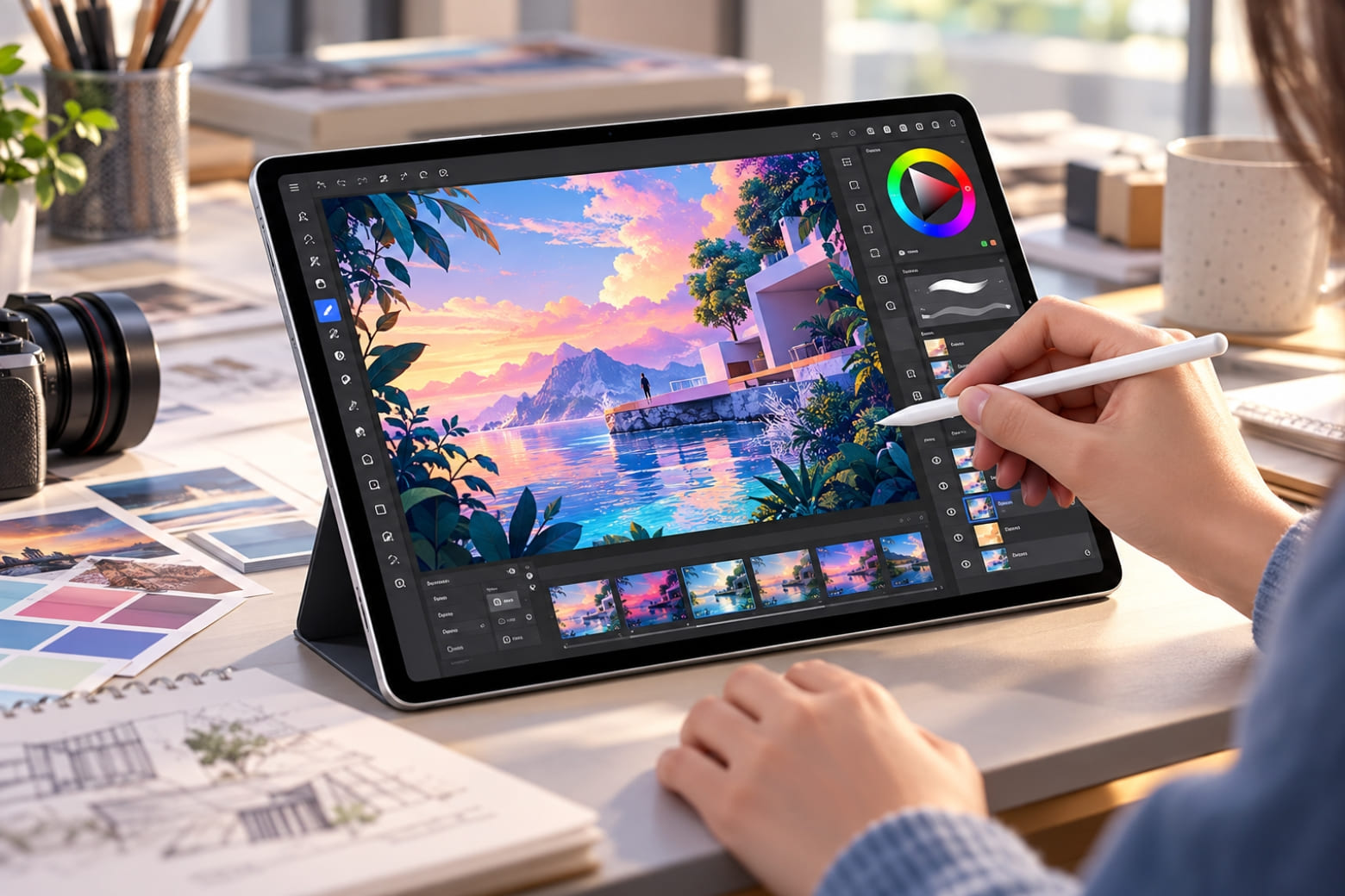 Đánh giá hiệu năng Samsung Galaxy Tab S12 Plus: Mạnh thế nào khi sử dụng thực tế? 11 GPU tăng 67%, hỗ trợ tốt chỉnh ảnh và sáng tạo nội dung.