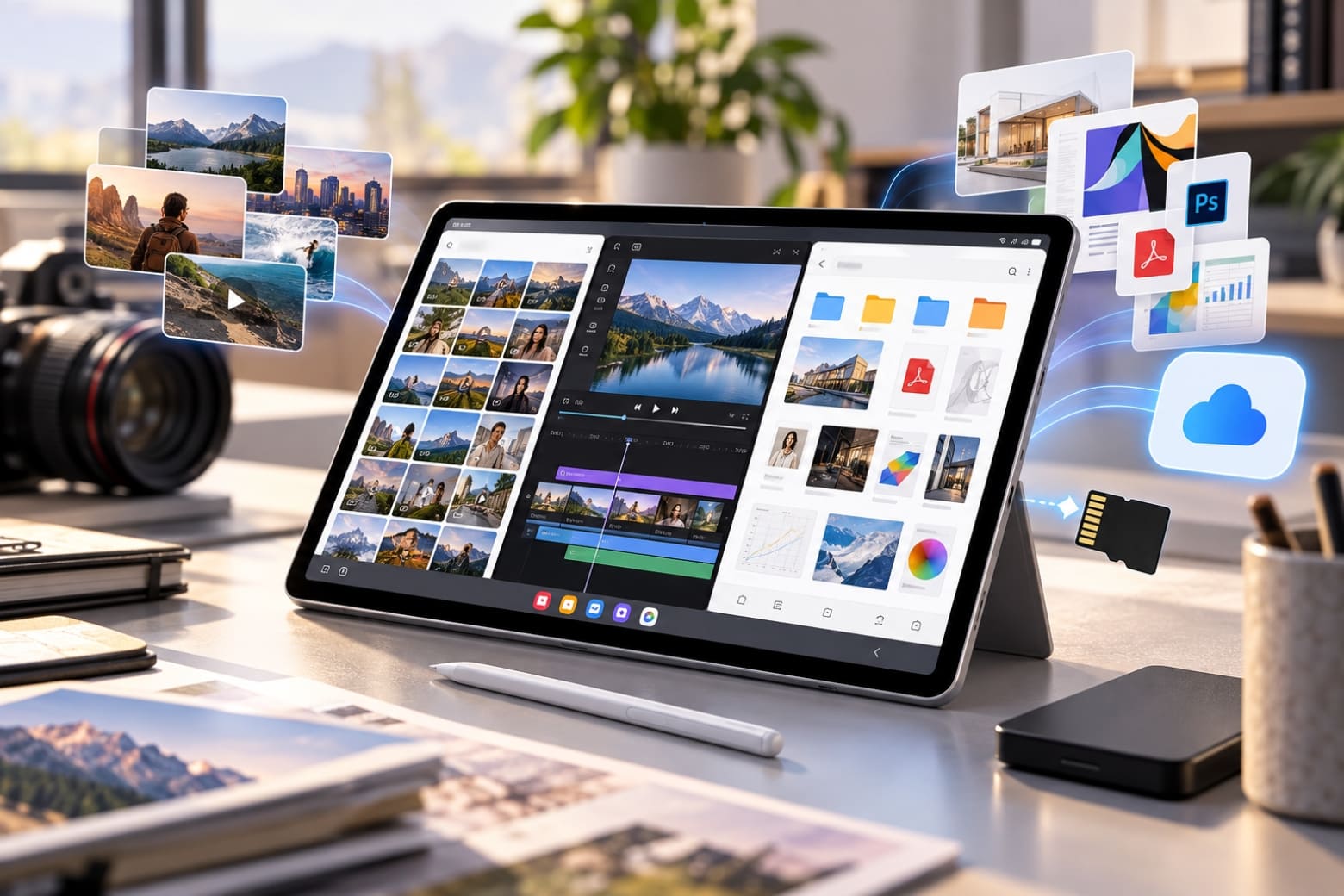Đánh giá hiệu năng Samsung Galaxy Tab S12 Plus: Mạnh thế nào khi sử dụng thực tế? 14 Bộ nhớ linh hoạt, mở rộng đến 2TB cho dữ liệu lớn.