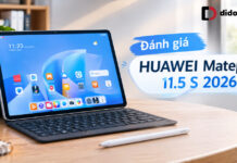 Đánh giá HUAWEI MatePad 11.5 S 2026: Màn hình PaperMatte và giá trị sử dụng thực tế Đánh giá HUAWEI MatePad 11.5 S 2026: Màn hình PaperMatte và giá trị sử dụng thực tế