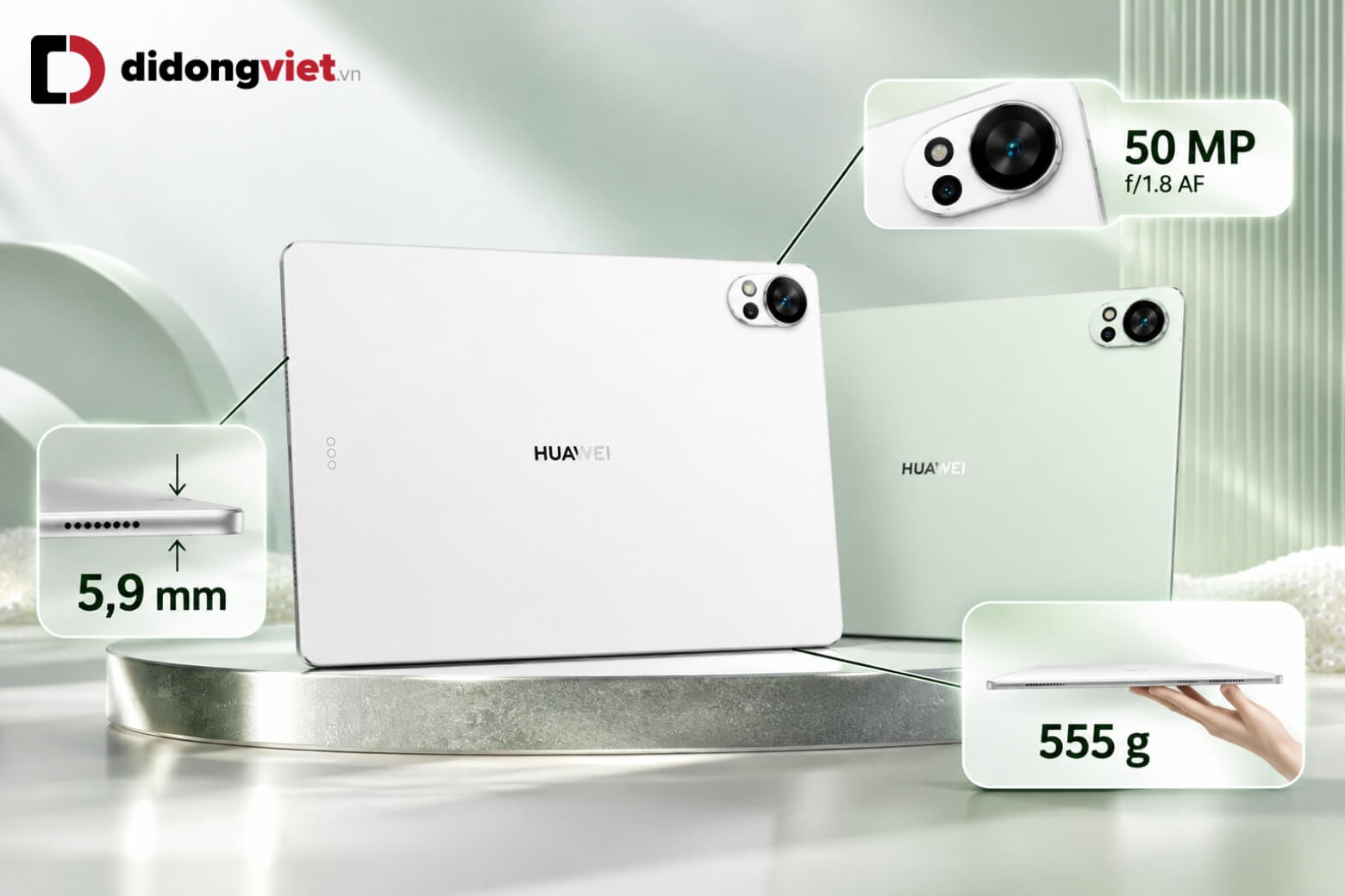 Đánh giá Huawei MatePad 12 X: Trải nghiệm màn hình PaperMatte, bút NearLink 8 Đánh giá HUAWEI Matepad 12 X thiết kế mỏng nhẹ