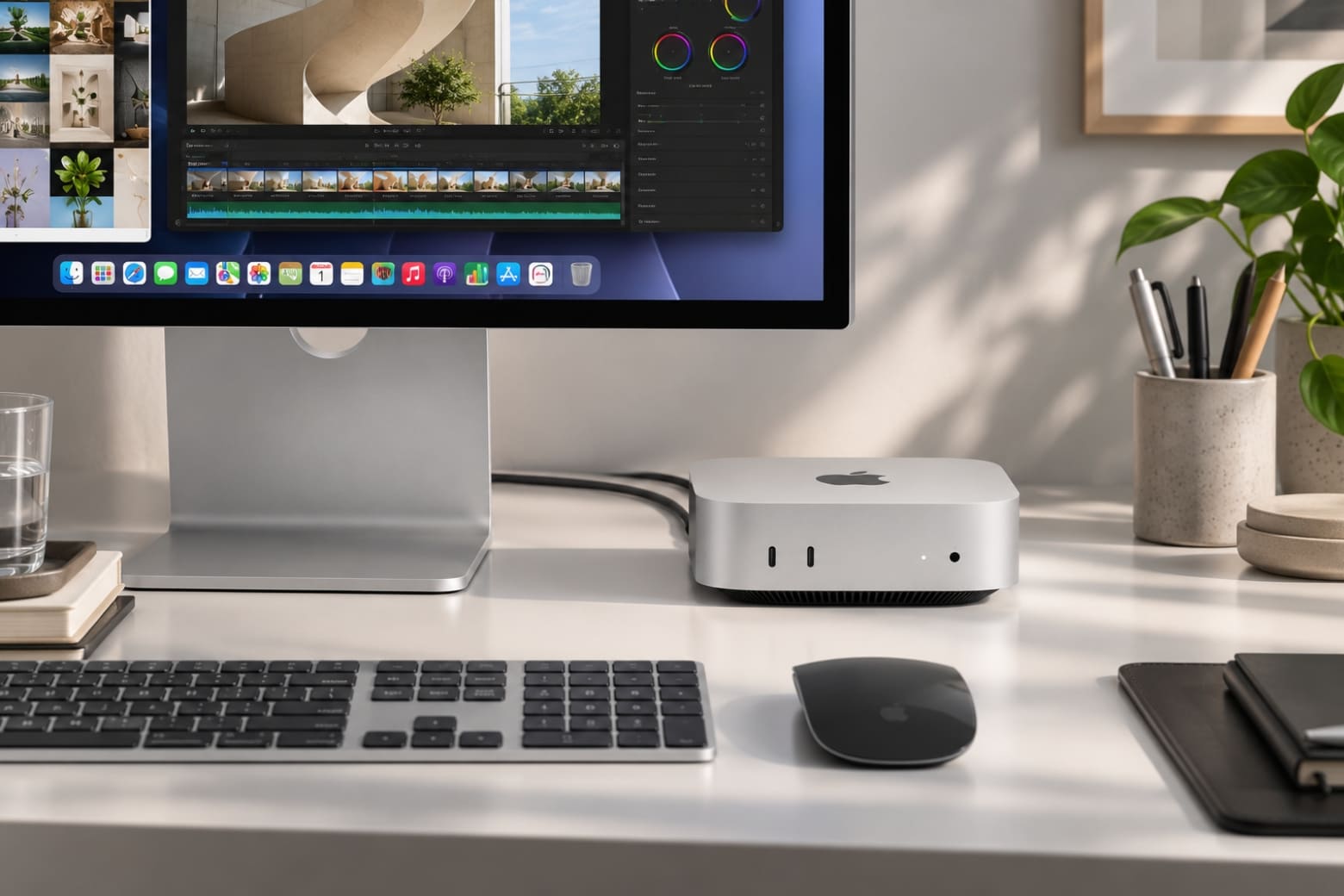 Đánh giá Mac mini M6: Nhỏ gọn, mạnh mẽ nhưng có đáng mua? 8 Thiết kế tinh gọn, tối ưu không gian làm việc