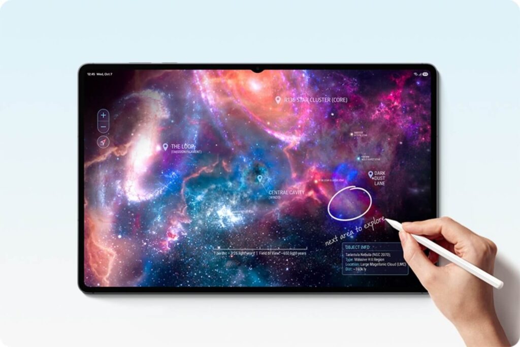 Đánh giá màn hình Samsung Galaxy Tab S12 Ultra: Không gian 14.6 inch và chuẩn hiển thị Dynamic AMOLED 2X 8 Samsung Galaxy Tab S12 Ultra nổi bật với màn hình 14,6 inch cho không gian làm việc rộng rãi