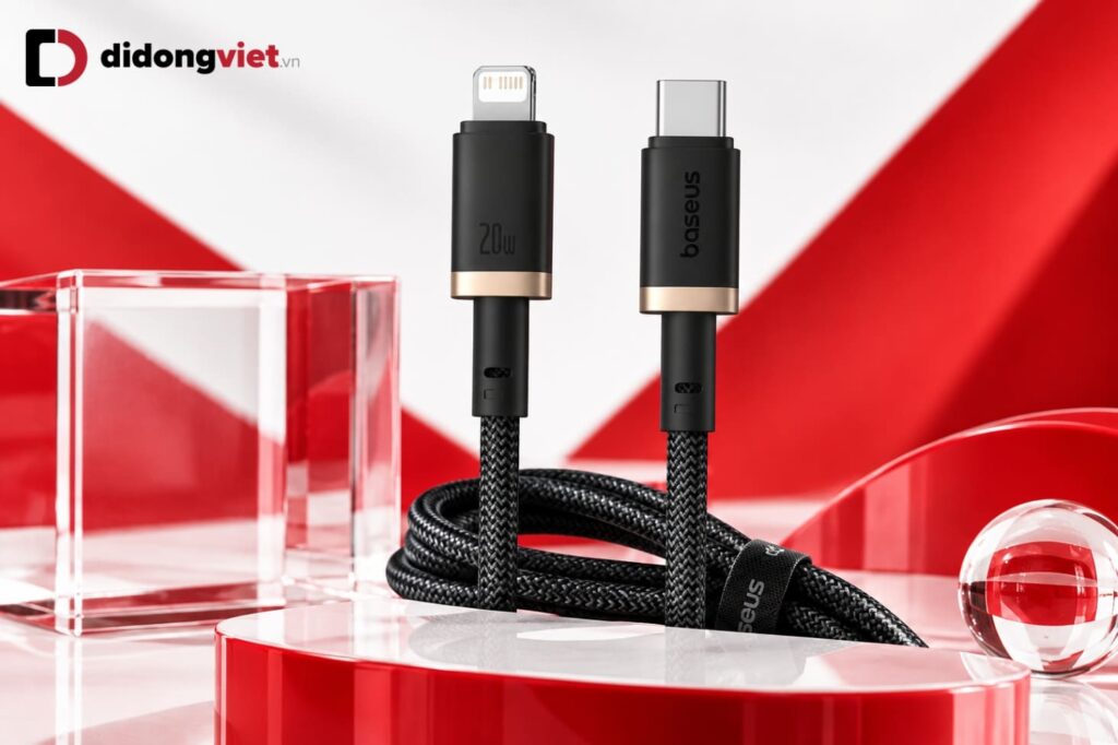 Phương Linh JSC đồng hành cùng Di Động Việt tại sự kiện mở bán iPhone 18 Pro series 6 di dong viet hop tac phuong linh jsc Baseus
