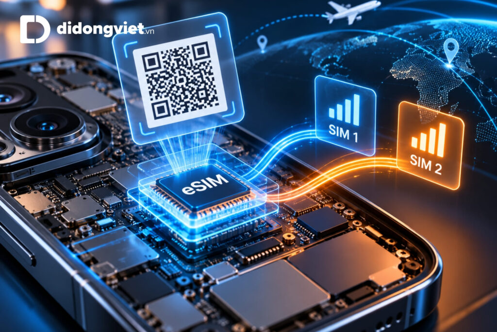 eSIM du lịch quốc tế là gì? Mua ở đâu uy tín và cách cài đặt chi tiết 4 eSIM du lịch quốc tế là gì? Mua ở đâu uy tín và cách cài đặt chi tiết