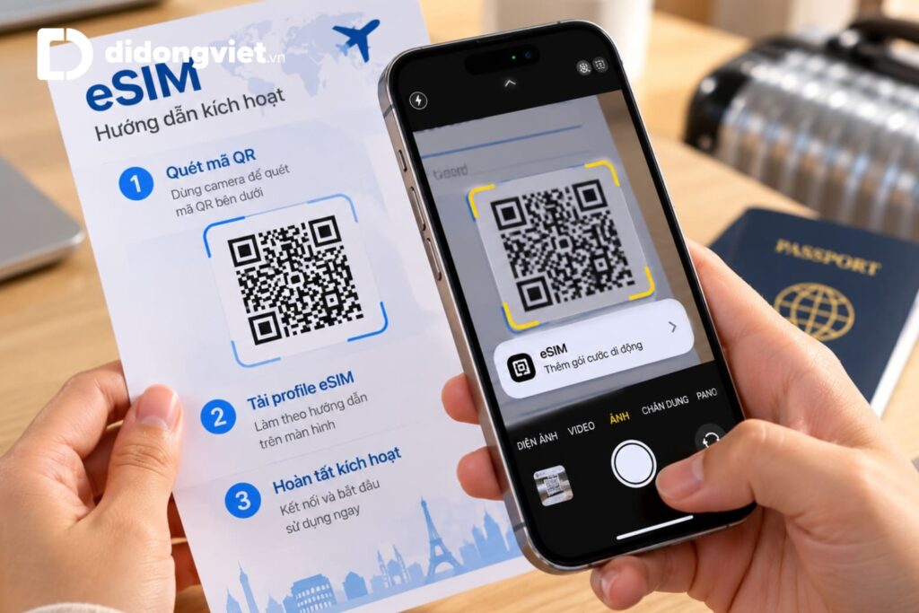 eSIM du lịch quốc tế là gì? Mua ở đâu uy tín và cách cài đặt chi tiết 6 eSIM du lịch quốc tế là gì? Mua ở đâu uy tín và cách cài đặt chi tiết