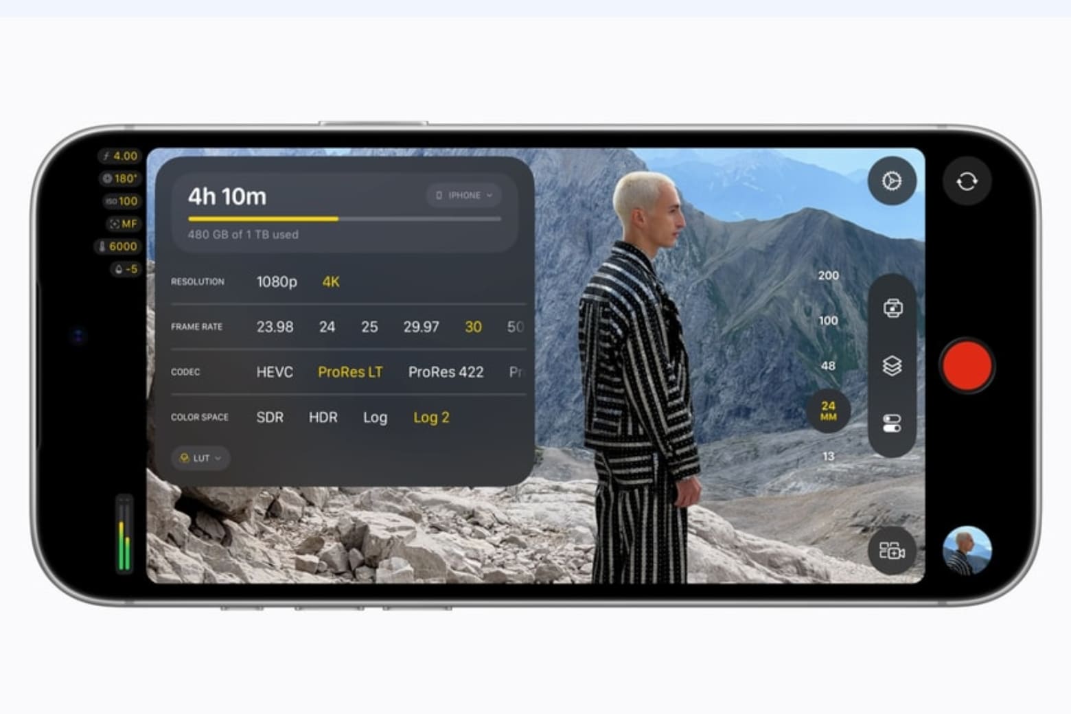 Final Cut Camera 2.4 chỉnh khẩu độ iPhone 18 Pro như thế nào? 8 Kiểm soát khẩu độ linh hoạt, chủ động hơn trong từng cảnh quay