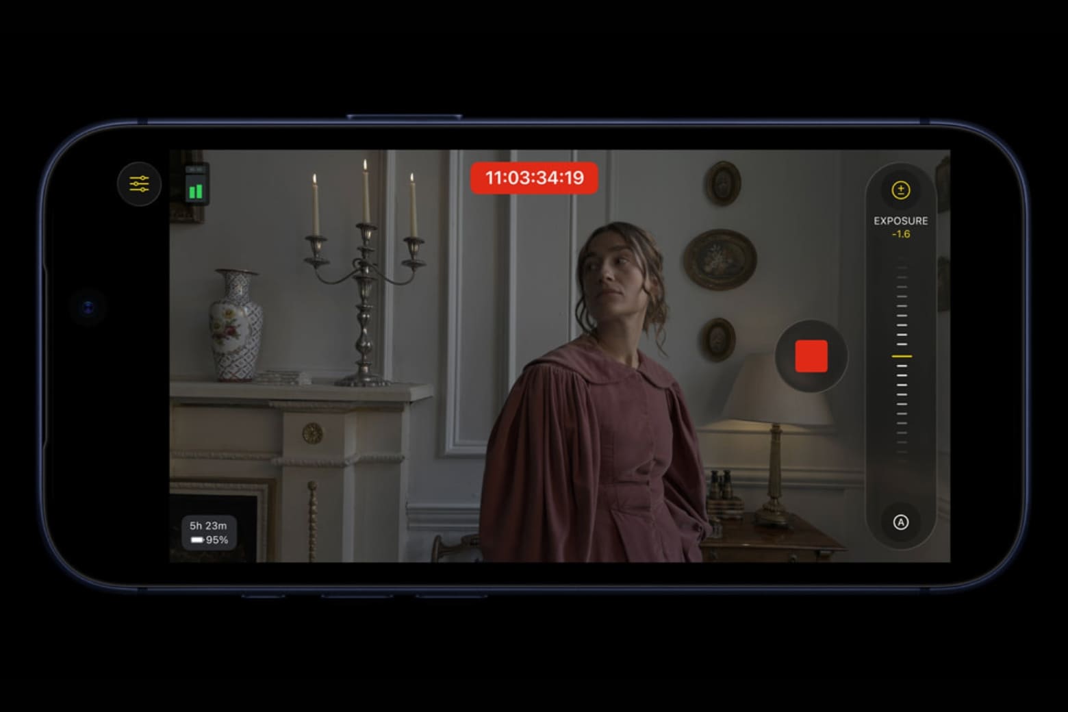 Final Cut Camera 2.4 chỉnh khẩu độ iPhone 18 Pro như thế nào? 9 Bốn mức khẩu độ đáp ứng linh hoạt nhiều điều kiện quay khác nhau