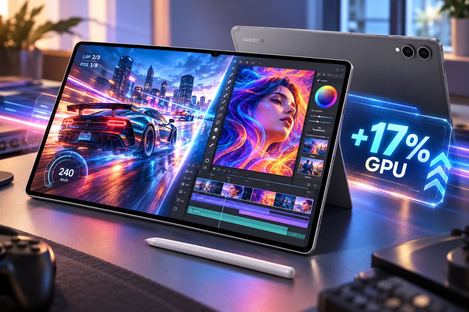 Đánh giá hiệu năng Samsung Galaxy Tab S12 Ultra: Mạnh đến đâu? 10 GPU tăng 17%, cải thiện chơi game và xử lý đồ họa