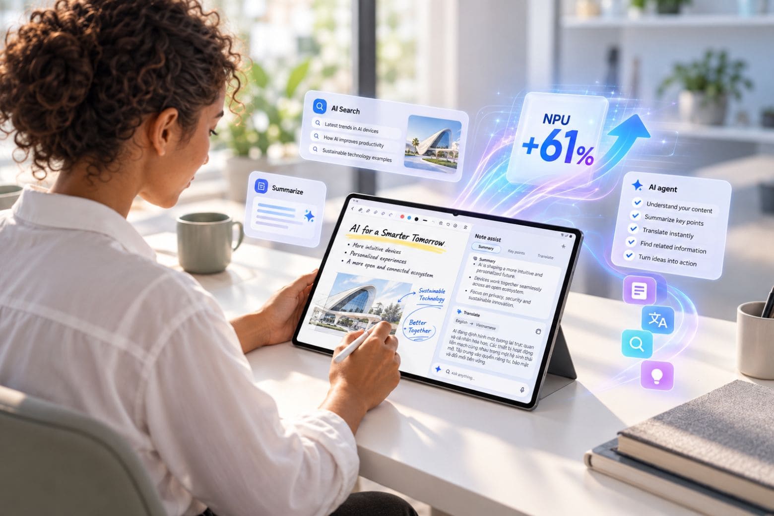 Đánh giá hiệu năng Samsung Galaxy Tab S12 Ultra: Mạnh đến đâu? 11 NPU tăng 61%, tạo bước tiến lớn cho trải nghiệm AI