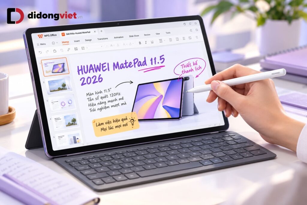 Ưu đãi máy tính bảng Huawei MatePad: Nhận quà khủng lên đến 7 triệu đồng tại Di Động Việt 10 Ưu đãi máy tính bảng Huawei MatePad: Nhận quà khủng lên đến 7 triệu đồng tại Di Động Việt