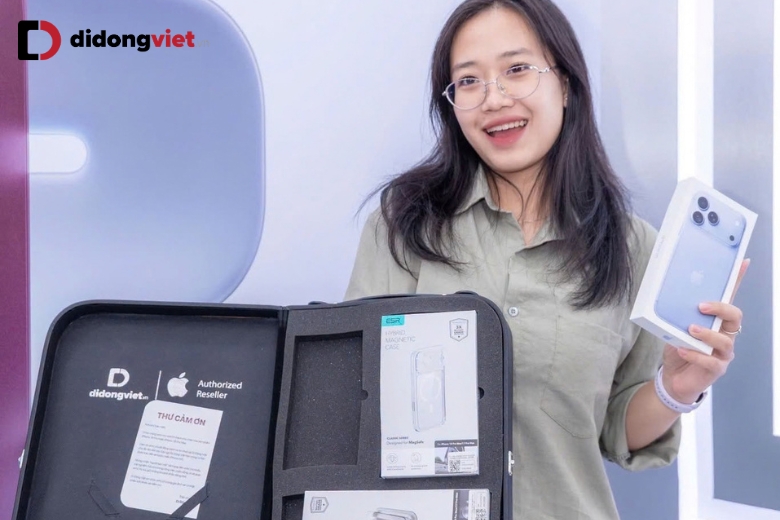 Khách hàng tin chọn phụ kiện MEKO khi sở hữu iPhone 18 Pro series tại Di Động Việt 3 meko hop tac di dong viet iphone 18 pro khach hang 1 2