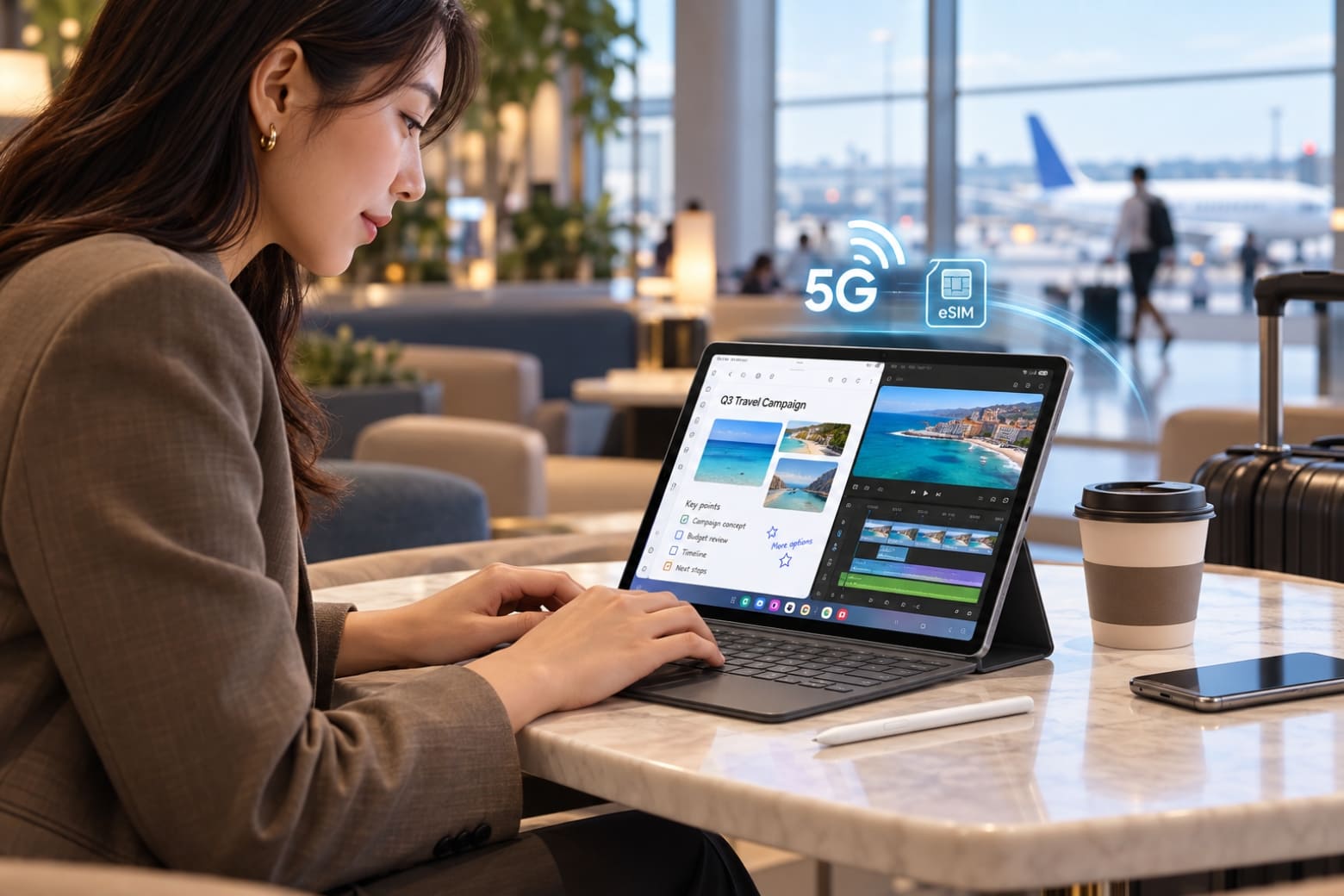 Samsung Galaxy Tab S11 nên mua bản Wi-Fi hay 5G, dung lượng nào? 11 Bản 5G linh hoạt hơn khi cần Internet lúc di chuyển