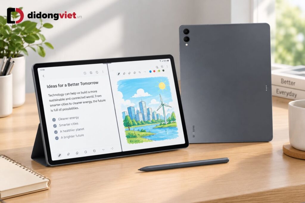 Nên mua Samsung Galaxy Tab S11 Ultra bản nào: Hướng dẫn chọn đúng nhu cầu và tối ưu chi phí 6 Samsung Galaxy Tab S11 Ultra có bản Wi-Fi và 5G, cùng ba tùy chọn bộ nhớ 256GB
