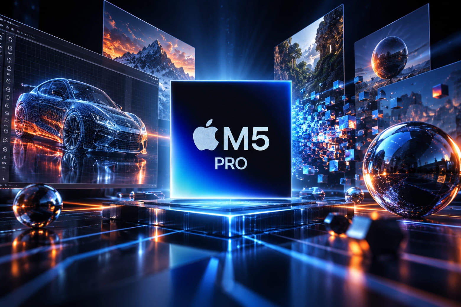 So sánh chip M6 và M5 Pro: Khác biệt gì, chip nào mạnh hơn? 9 GPU M5 Pro tối đa 20 lõi, hướng đến đồ họa chuyên sâu