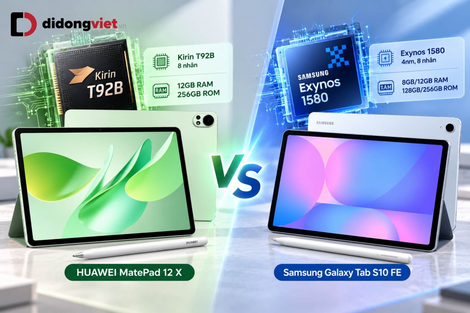 So sánh HUAWEI MatePad 12 X với Samsung Galaxy Tab S10 FE cho học tập và làm việc 12 So sánh HUAWEI Matepad 12 X với Samsung Galaxy Tab S10 FE hiệu năng