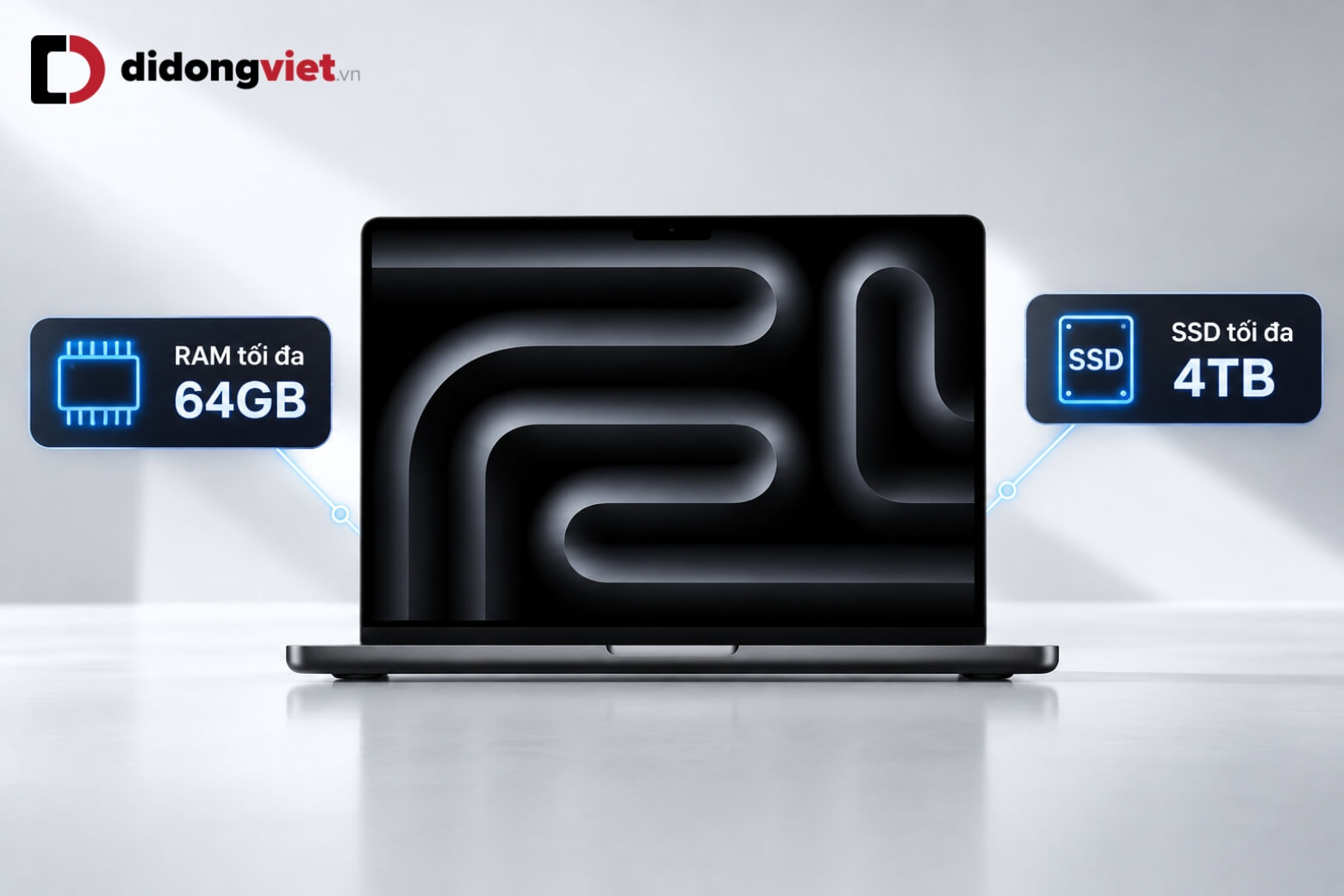 So sánh Mac mini M5 Pro và MacBook Pro M5 Pro: Nên chọn máy nào? 15 So sánh Mac mini M5 Pro và MacBook Pro M5 Pro về RAM và SSD