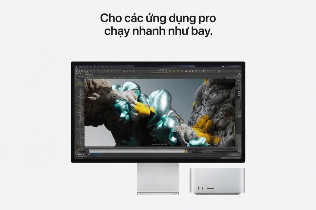 So sánh Mac Studio M5 Ultra và MacBook Pro M5 Max: Chọn máy trạm cố định hay di động? 7 so sanh mac studio m5 ultra va macbook pro m5 max nang luc xu ly cpu da nhan didongviet