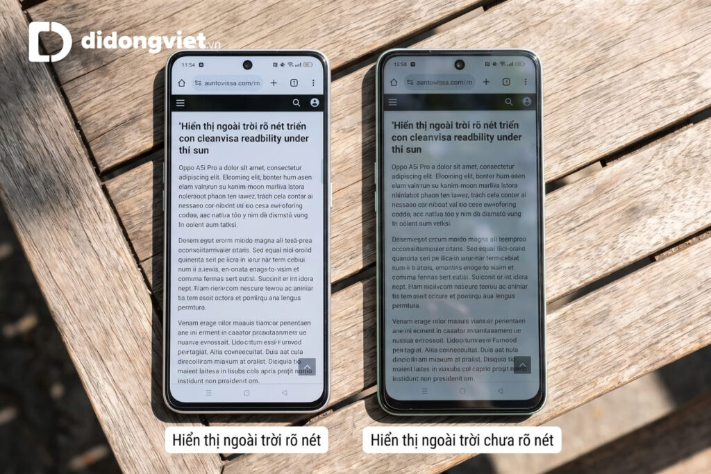 So sánh OPPO A5i Pro và OPPO A58: Nên chọn pin trâu độ bền cao hay màn hình sắc nét? 7 So sánh OPPO A5i Pro và OPPO A58