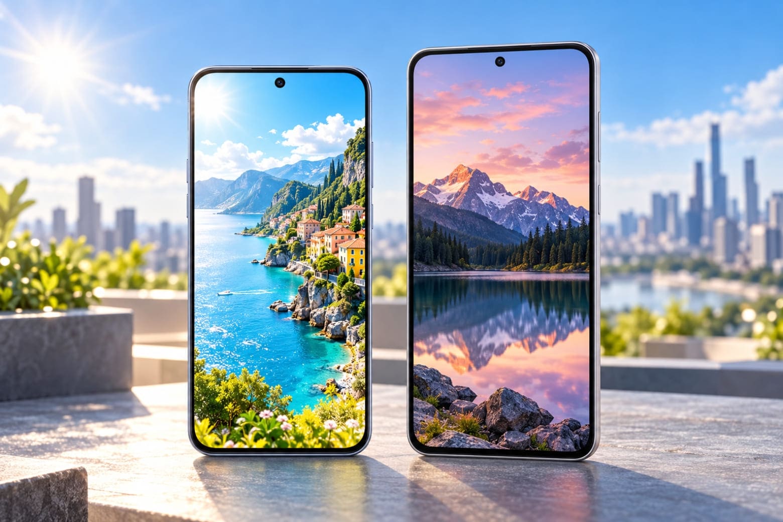 So sánh OPPO A6 Pro và Samsung A56: Nên chọn máy nào? 12 Galaxy A56 rộng hơn, A6 Pro có thông số độ sáng HBM cao hơn
