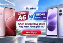 So sánh OPPO A6 và REDMI Note 17 4G: Chọn độ bền hay màn hình giải trí? So sánh OPPO A6 và REDMI Note 17 4G