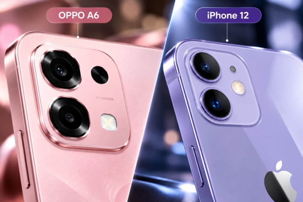 So sánh OPPO A6 và iPhone 12: Chọn máy mới pin trâu hay cựu flagship mượt mà? 12 So sánh OPPO A6 và iPhone 12