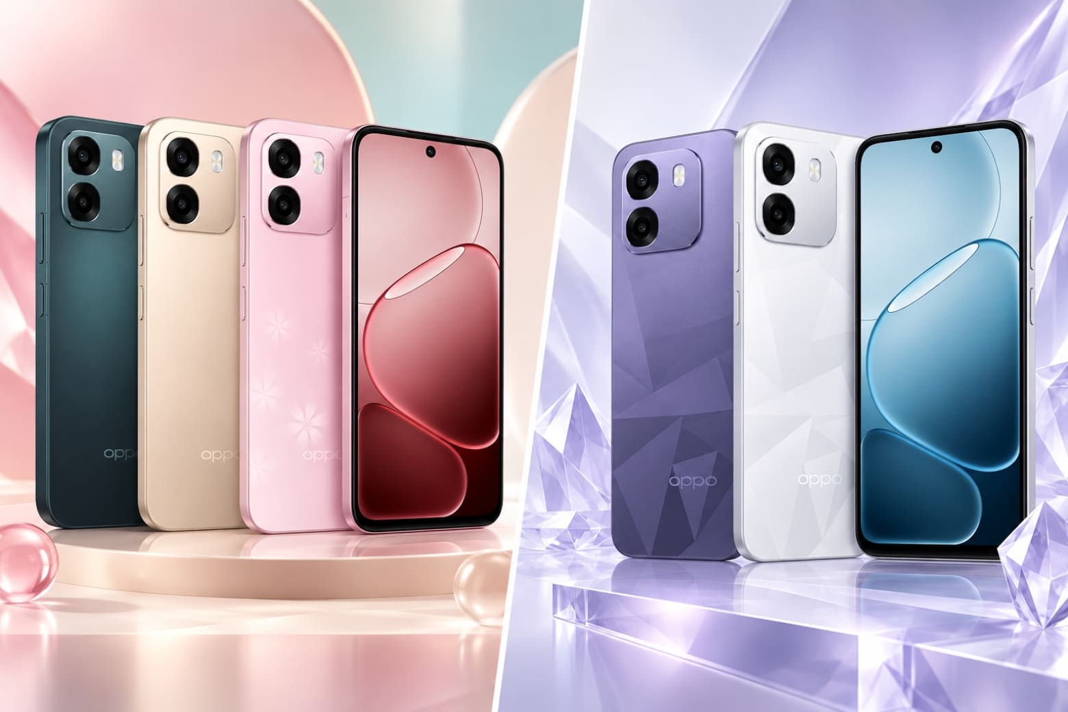 So sánh OPPO A6 và OPPO A6t Pro: Khác nhau gì, nên mua máy nào? 10 Cùng kích thước, A6 và A6t Pro khác biệt rõ nhất ở màu sắc