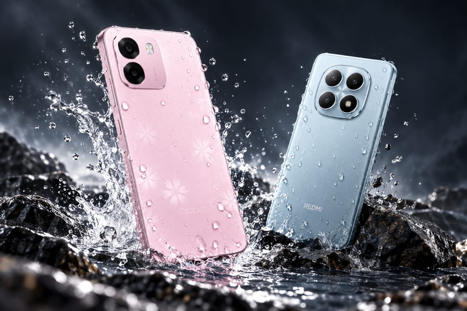 So sánh OPPO A6 và REDMI Note 15 4G: Máy nào phù hợp với bạn? 14 OPPO có khả năng kháng nước cao hơn nhờ chuẩn IP69