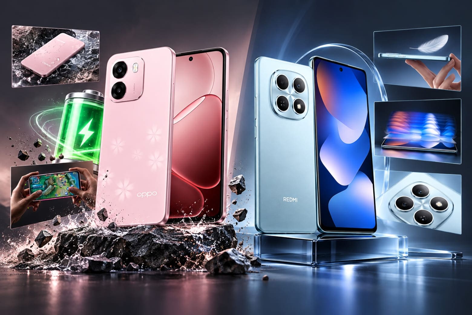 So sánh OPPO A6 và REDMI Note 15 4G: Máy nào phù hợp với bạn? 16 Chọn OPPO cho pin lớn, REDMI cho màn hình đẹp