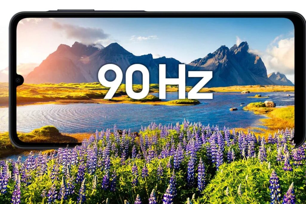 So sánh OPPO A6 và Samsung Galaxy A07 4G: Chọn pin 7000 mAh, kháng nước hay cập nhật 6 năm? 14 Samsung Galaxy A07 4G nổi bật với màn hình PLS LCD 6,7 inch 90Hz, phù hợp học tập, xem phim và giải trí trong nhà.