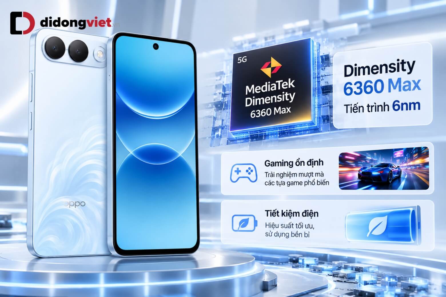 So sánh OPPO A7 Pro 5G và iPhone 16e: Đột phá tính năng hay bền bỉ dài lâu? 18 So sánh OPPO A7 Pro 5G và iPhone 16e chip Dimensity 6360 Max