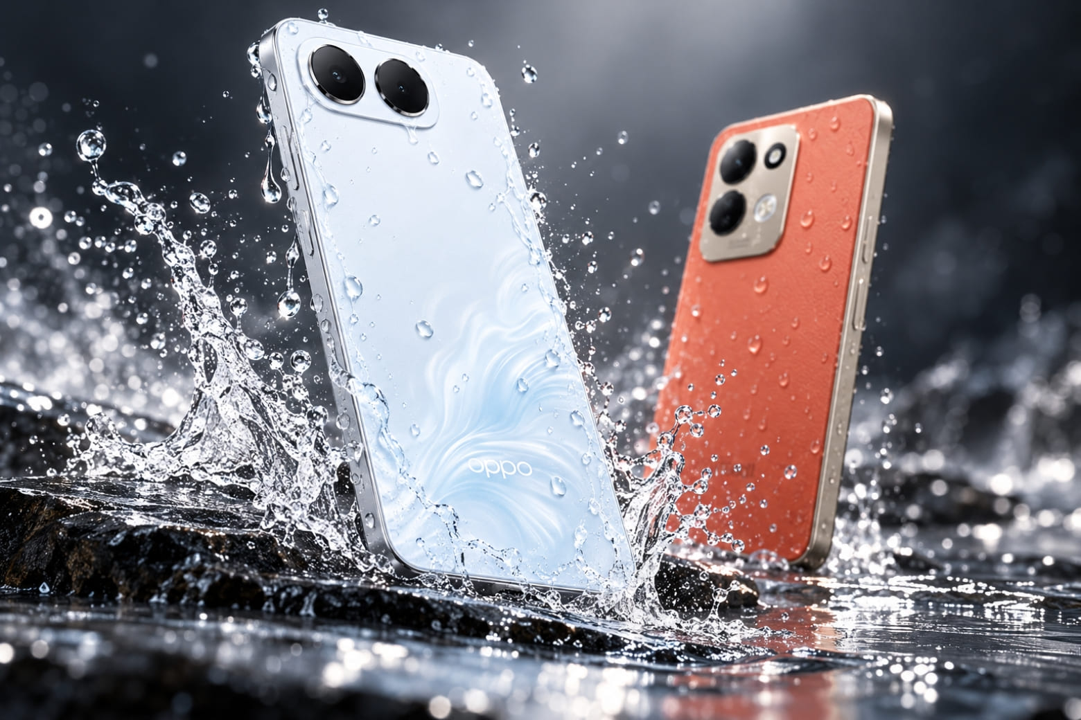 So sánh OPPO A7 Pro 5G và REDMI 17 5G: Nên mua máy nào? 14 OPPO sở hữu nhiều chuẩn kháng nước cao hơn REDMI
