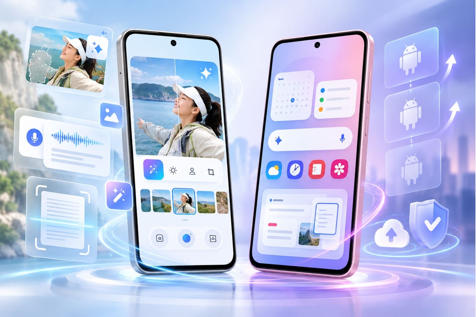 So sánh OPPO A7 Pro 5G và Samsung A27 5G: Nên mua máy nào? 15 Samsung nổi bật hỗ trợ dài hạn, OPPO đa dạng tiện ích AI